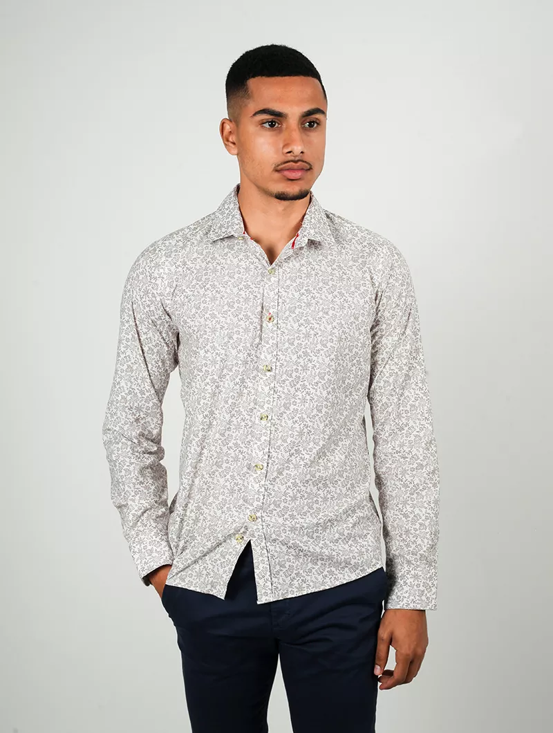 Chemise regular imprimé